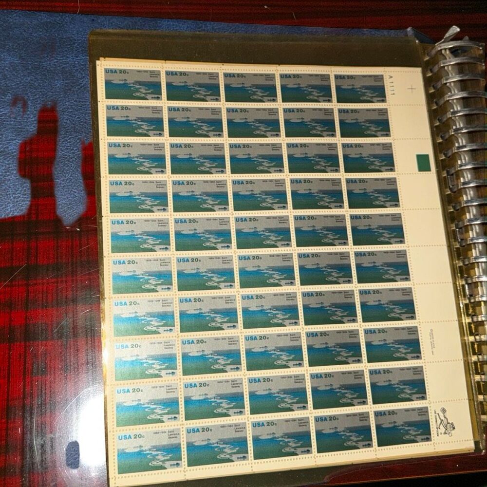 1984 MNH Scott #2092 Saint Lawerence Commemorative 20 Cent Postage Stamp